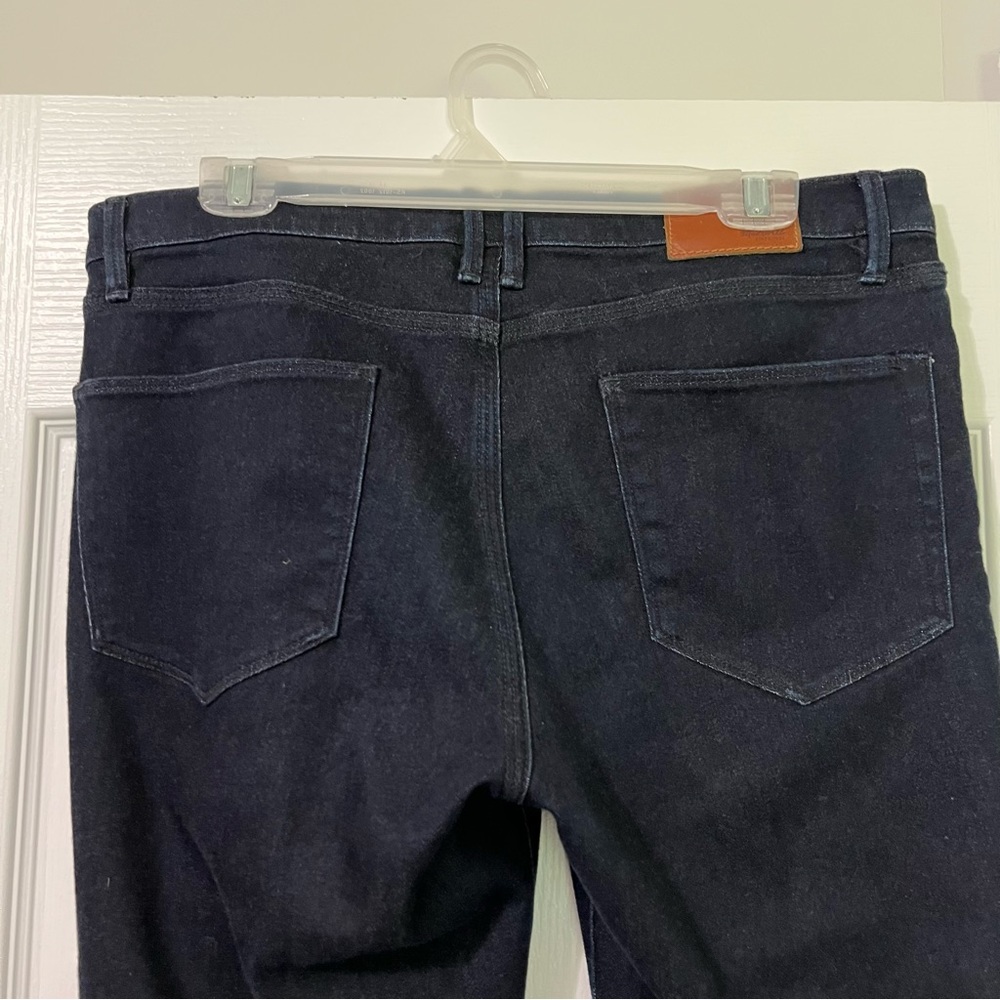 Madewell Dark Wash Skinny Skinny Ankle Cropped Jeans - Picture 6 of 8